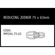 Marley Philmac Reducing Joiner 75 x 63mm - MM304.75.63